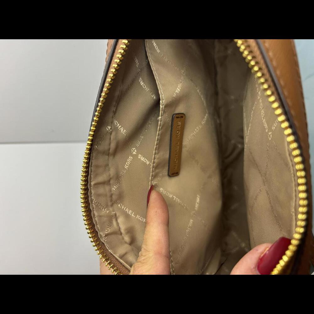 Michael Kors Signature Monogram Crossbody Bag - Picture 4 of 4